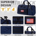 thumbnail image 7 of TRIPGEAR Large 60L 2-in-1 Convertible Sports Bag, Multi-functional Travel Duffle with Shoe Compartment for Daily Use, 7 of 7