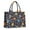 Colorful Halloween Icons-3, variant on Large Capacity Tote Bag,Colorful Halloween Icons Pattern Handbag Fashion Luxury Tote Bag,15.7"x13"x 5.1" Inches,Laptop Compatible