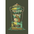 thumbnail image 1 of Whitefish, Montana, Distressed Vector (16x24 Giclee Gallery Art Print, Vivid Textured Wall Decor), 1 of 3