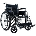 thumbnail image 1 of MEDICAL STORE Silla De Ruedas Ligera Adulto Mayor Todo Terreno Traslado Plegable Compacta Con Freno De Mano Rehabilitación Con Descansa Pies Abatible, 1 of 9