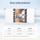 thumbnail image 2 of Toalla de playa con bandera de Donald Trump borracho para beber cerveza, 4 de julio, toallas de baño de microfibra, manta de playa suave para desfiles, natación, yoga, mujeres y hombres, 2 of 4
