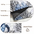 thumbnail image 6 of Coastal Sea Turtles 2'x6' Runner Rugs for Hallway Kitchen Bedside Non Slip Washable, Blue Summer Coral Ocean Beach Entryway Rug Runners with Rubber Backing, Long Carpet Runner for Laundry Room, 6 of 8