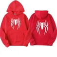 thumbnail image 1 of 2024 nueva sudadera con capucha para hombre, moda urbana, sudadera con estampado de araña, sudadera de lana para mujer, sudadera con capucha de Spiderman para hombre, 1 of 1