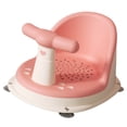 thumbnail image 2 of Asiento de baño para bebé, ajustable, ergonómico, antideslizante, con ventosas fuertes, color rosa Sakura, 2 of 12