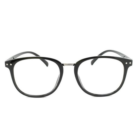 Eye Buy Express Prescription Glasses Mens Womens Black Classic Retro Style Reading Glasses Anti Glare