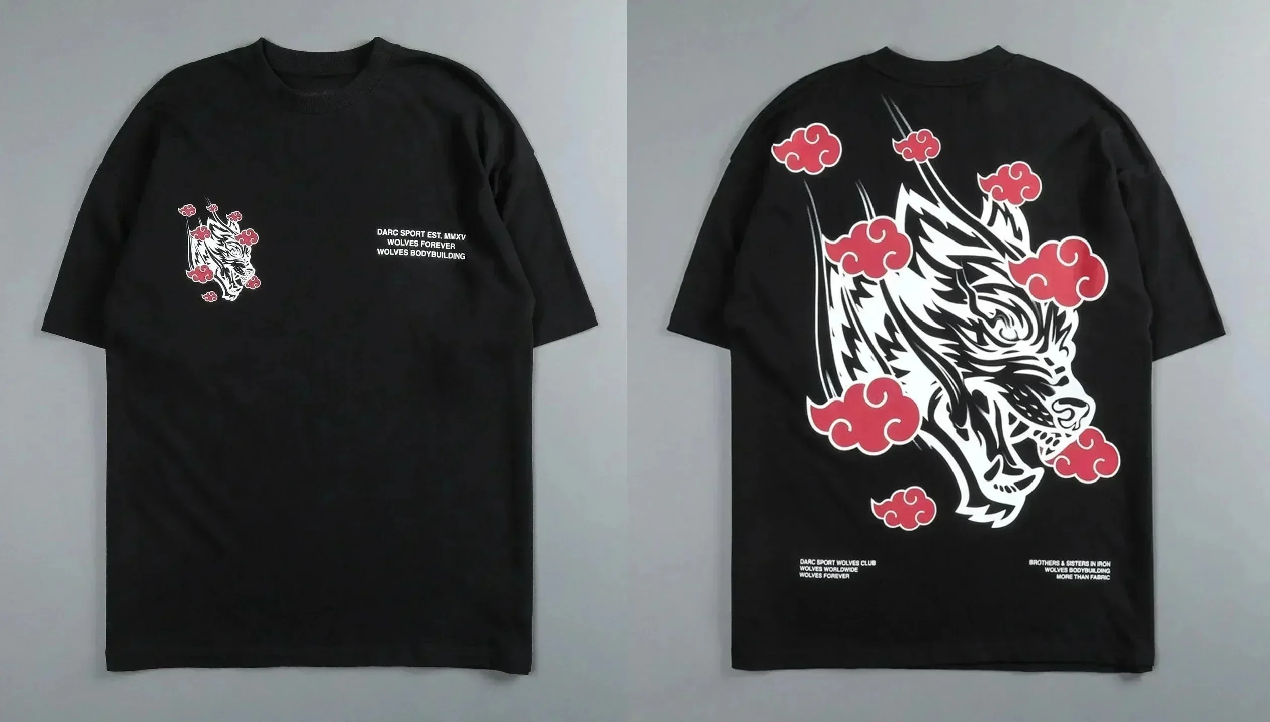 Darc Sport Wolves Gym CBUM T Shirts Oversize Women Tshirt Workout