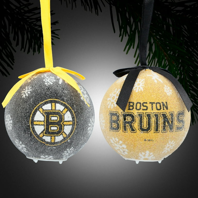 Boston bruins christmas ornament 2025