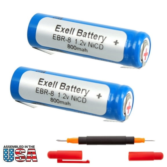 2x Razor Battery for  20-XL 4822 13810611 5625X 5812XL 600RX 6613X 6614X