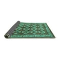 thumbnail image 2 of Ahgly Company Indoor Rectangle Persian Turquoise Blue Traditional Area Rugs, 8' x 10', 2 of 4