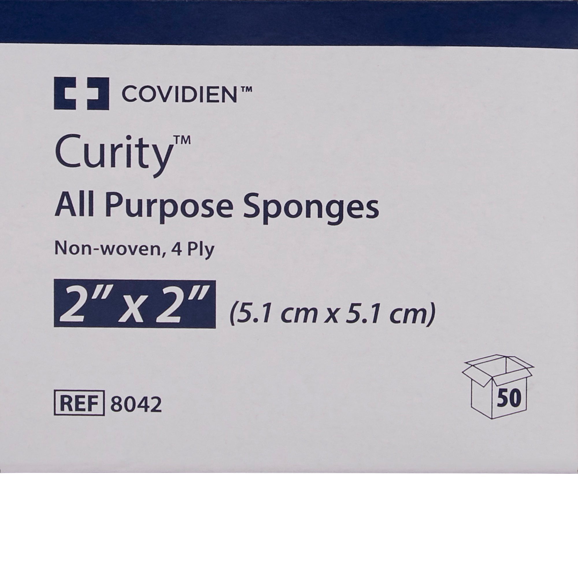 Curity 4-Ply Non-woven Gauze Sponge Sterile 2 x 2" 1500 Pack(s), 2  per Pack