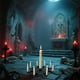 thumbnail image 5 of Candelabros, vela, candelabro Halloween calavera web hogar vela decorativa adorno mesa decoraciones vacaciones vela decorativa candelabro plástico, 5 of 6