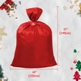 thumbnail image 2 of Bolsa de regalo BeeGreen Giant Santa Saco extra grande de 142 x 102 cm, 2 of 7