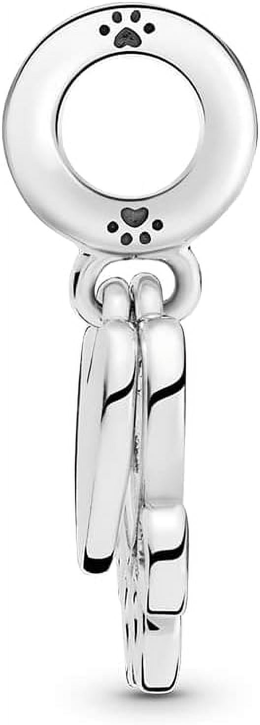 Pandora Hearts & Paw Print Dangle Charm