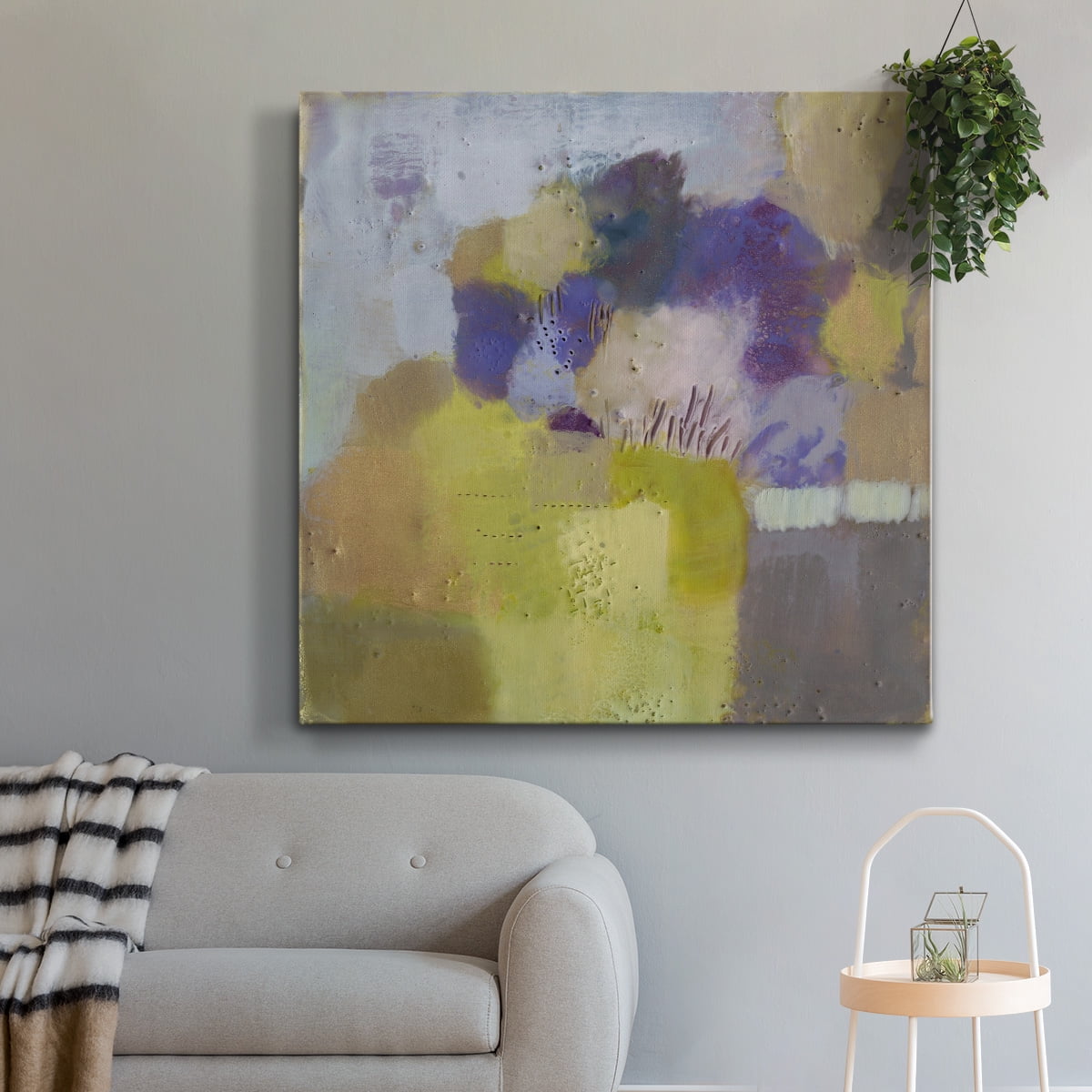 Wexford Home Blume IV-Premium Gallery Wrapped Canvas, 32" x 32" - Ready to Hang