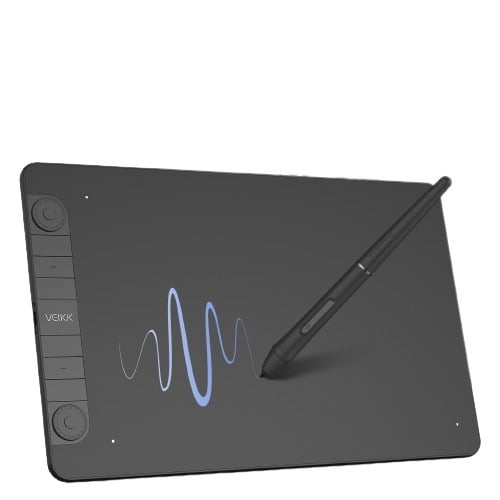 Tableta Digitalizadora 10x6 VEIKK VK1060PRO 8192 Níveis +Cañeta