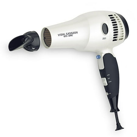 Vidal Sassoon Ionic Folding Hair Dryer With Retractable Cord, 1875W