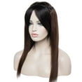 thumbnail image 3 of MY-LADY Invisible Wire in Human Hair Extensions Highlight Secret Fish Line Headband No Clips Hairpiece Straight 16-22Inches for Women, 3 of 8