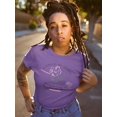 thumbnail image 2 of Diverisy Of Colours Shaped T-Shirt Women -Image by Shutterstock, Female x-Large, 2 of 4