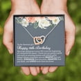 thumbnail image 2 of Happy 18th Birthday Interlocking Hearts, 2 of 4