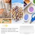 thumbnail image 4 of Shisuyan Loose Bead Box Compartment Organizer with Divider Multi-grids Beads Storage Case Small Parts Box, 4 of 9