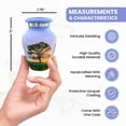 thumbnail image 7 of Toseng Memorials – Urn for Human Ashes Adult, Burial, Decorative, and Funeral Cremation Urn for Women and Men – Tree of Life, 1 Small Keepsake, 7 of 7