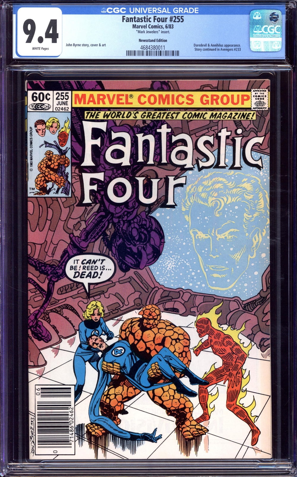 Cover of Fantastic Four #255