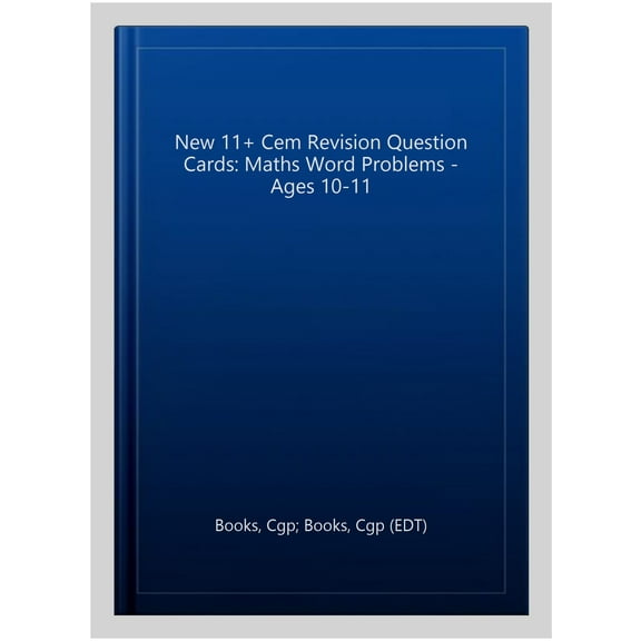 New 11  Cem Revision Question Cards: Maths Word Problems - Ages 10-11
