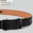 thumbnail image 5 of Men's Belt, Men's Leather Belt, Second Layer Cowhide Genuine Leather , Men's Automatic Buckle , Simple Men's Cowhide , Suitable for Valentine's Day, 5 of 10