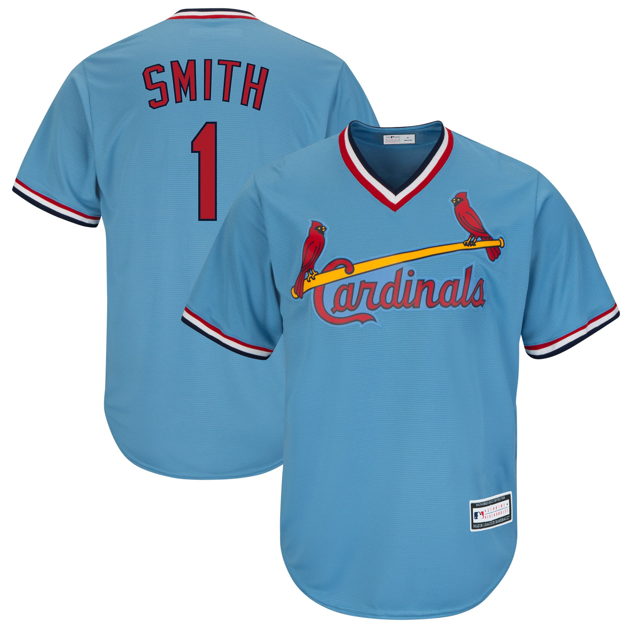 st louis cardinals light blue jersey