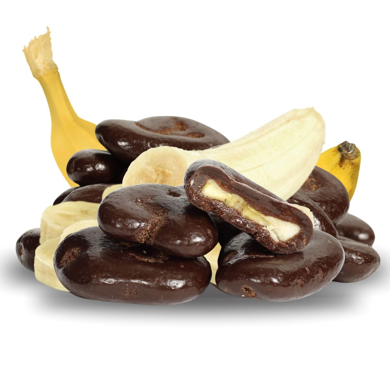 Dark Chocolate Covered Banana Chips by Its Delish, 5 lbs Bulk Bag  Gourmet Dark Chocolate Banana Chips, Healthy Snacks Chocolate Fruit, USA Made, Vegan, Kosher