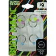 thumbnail image 2 of Body Jewelry 3-Piece Glow-in-the-Dark Circular Barbell Set, 2 of 4