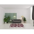 thumbnail image 6 of 9' x 13'  Polypropylene Red Area Rug, 6 of 8