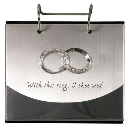 Malden Wedding Flip Ring Album
