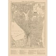 thumbnail image 2 of Reynold 18x24 Black Ornate Wood Framed with Double Matting Museum Art Print Titled - Seattle  Washington  - Reynold 1921, 2 of 4