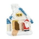 thumbnail image 3 of Casita navideña en miniatura de resina, adorno navideño con luz para hotel Papá Noel, 3 of 9