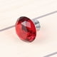 thumbnail image 5 of Perilla de puerta de diamantes de imitación de cristal rojo pulido de 40 mm, manija de tirador de cajón de armario de cocina sidaley JJ17332-02, 5 of 6