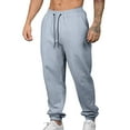 thumbnail image 2 of Mens Joggers Men's Sweatpants Mens Casual Sports Pants Loose Fit Versatile Casual Pants Soft Comfortable Warm Sweatpants, 2 of 9