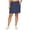 Smoke Blue, variant on RBX Active Women's Plus Size Zipper Pocket Woven Skort With Inner Bike Short