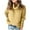 Yellow, variant on IROINNID Womens Sweater Turtleneck Pullover Sweater Solid Color Comfy Mid-Length Long Sleeve Knitted Jumper Sweater Elegant Tops