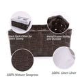 thumbnail image 4 of Chicgrowth Wicker Basket Woven Bin Brown Storage Organizing With Liner Set Of 4, 4 of 7