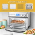 thumbnail image 3 of GCQ Air Fryer Accessories for Cuisinart TOA-95 Air Fryer Toaster Oven, 3 Pieces Baking Set with Air Fryer Basket Pan Rack for Oven Air Fryer Accessories, 3 of 7