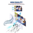 thumbnail image 4 of Professional Grade Protectores de Tarjetas Transparentes Portatarjetas Semirrígidos, para Presentaciones de Calificación de Tarjetas PSA, BGS y SGC de 3,25” x 4,85”, Borde de 1/2”, 200 Unidades, 4 of 7