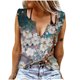 thumbnail image 1 of Blusa sin mangas con cuello en V y estampado informal a la moda para mujer Fridja  gh7206, 1 of 6
