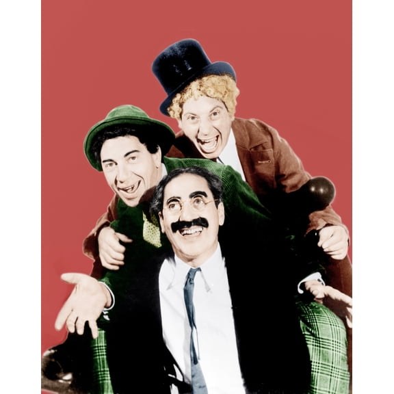 Horse Feathers From Left: Groucho Marx Chico Marx Harpo Marx 1932 Photo Print (8 x 10)