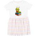 thumbnail image 3 of Inktastic Reading Bookworm Girls Toddler Dress, 3 of 5