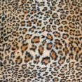 thumbnail image 4 of Home Soft Things Faux Fur Ottoman- Leopard - Gold Leg - 19x13x17", 4 of 5