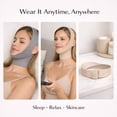 thumbnail image 4 of Collagen Face Sculpt Wrap, Skult Face Wrap for Chin & Jawline, Breathable Skin-Friendly Reusable Compression Wrap Mask for Sleep, Daily Wear & Travel, 4 of 6