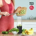 thumbnail image 5 of FitRx Rocket Electric Smoothie Blender Bottle, Rechargeable Portable Personal Blender, 18oz., Black, 5 of 14