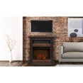 thumbnail image 3 of Cambridge Sienna 34" Electric Fireplace Mantel Heater with Charred Log Display, 3 of 17