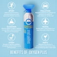 thumbnail image 3 of Oxygen Plus – O+ Biggi 3 Pack | Portable Oxygen Can | 99.5% Pure O2 | 50+ Uses per 11 Liter Canister, 3 of 8